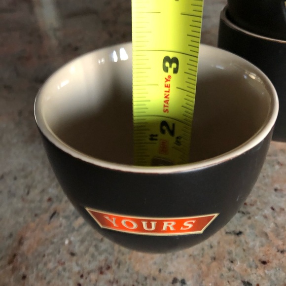 🎉HP🎊 Baileys Irish Cream Set of 4 “Yours” “Mine” Cups - Picture 8 of 8